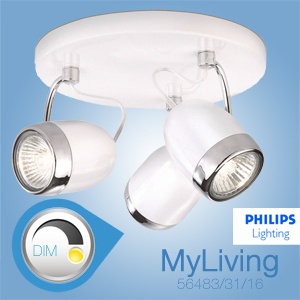 iBood - Een retro spotlamp die toch helemaal nu is: Philips myLiving Spotlamp