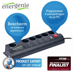 iBood - EnerGenie Programmeerbare overspanningsbeveiliging - jouw switch is zijn bevel!