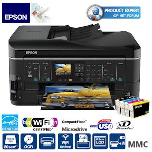 iBood - Epson Stylus SX620FW snelle wireless 4-in-1 printer met DURABrite™ Ultra techniek