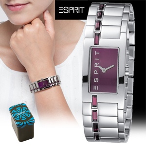 iBood - Esprit Houston Starline Purple - dameshorloge