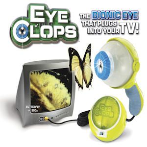 iBood - EyeClops Bionic Eye TV Plug-In Microscoop met 200x vergroting iBood - EyeClops Bionic Eye TV Plug-In Microscoop met 200x vergroting