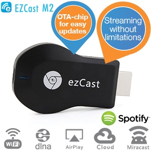 iBood - ezCast M2 Original – De enige HDMI dongle waarmee jij écht alles op je TV toont iBood - ezCast M2 Original – De enige HDMI dongle waarmee jij écht alles op je TV toont