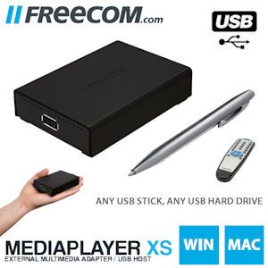 iBood - Freecom MediaPlayer XS Externe Multimedia Adapter iBood - Freecom MediaPlayer XS Externe Multimedia Adapter