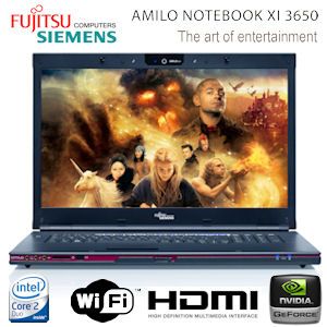 iBood - Fujitsu Siemens Amilo Xi3650 18,4 inch Multimedia Notebook met 4 GB geheugen 320 GB Harde schijf iBood - Fujitsu Siemens Amilo Xi3650 18,4 inch Multimedia Notebook met 4 GB geheugen 320 GB Harde schijf