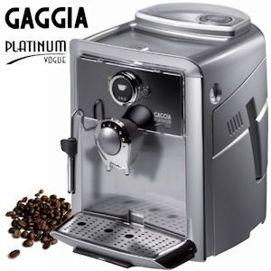 iBood - Gaggia Platinum Vogue Volautomatische Espresso en Koffiemachine iBood - Gaggia Platinum Vogue Volautomatische Espresso en Koffiemachine