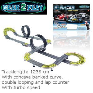 iBood - Gear2Play Formula 1 racebaan inclusief 2 F1 race auto’s