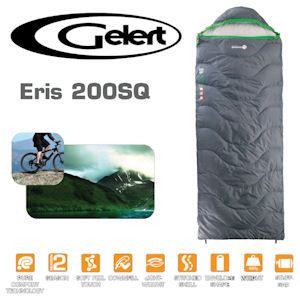 iBood - Gelert Beyond Eris 200SQ Slaapzak met Ganzenveren Vulling iBood - Gelert Beyond Eris 200SQ Slaapzak met Ganzenveren Vulling