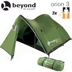 iBood - Gelert Beyond Orion 3 Waterbestendige Driepersoonstent iBood - Gelert Beyond Orion 3 Waterbestendige Driepersoonstent