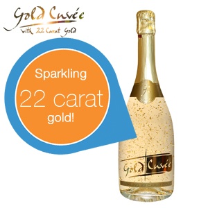 iBood - Gold Cuvee Brut 0,75cl  met 22 karaat bladgoud