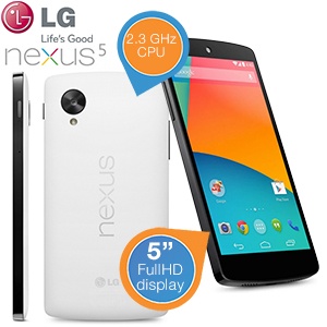 iBood - Google Nexus 5 32 GB met Full HD scherm iBood - Google Nexus 5 32 GB met Full HD scherm