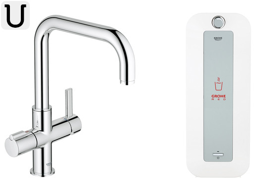 iBood - GROHE Red Duo Kokendwaterkraan & Boiler