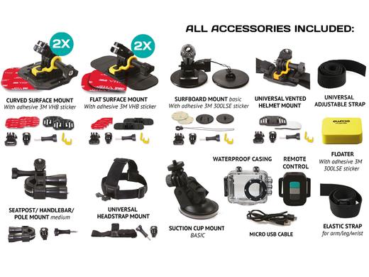 iBood - Guardo One Compacte Full HD Action Cam iBood - Guardo One Compacte Full HD Action Cam