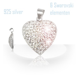 iBood - Hartvormige Swarovski hanger, die een vrouw nóg mooier maakt dan ze al is iBood - Hartvormige Swarovski hanger, die een vrouw nóg mooier maakt dan ze al is