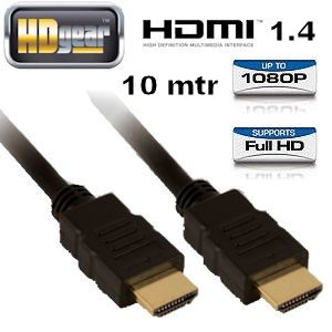iBood - HDGear hdmi 1.4 kabel 10 meter lang iBood - HDGear hdmi 1.4 kabel 10 meter lang