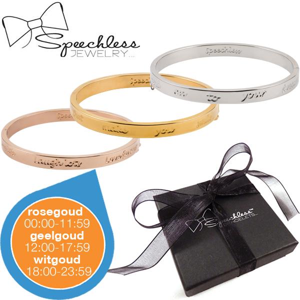 iBood Health & Beauty - 18 karaat goud vergulde armband