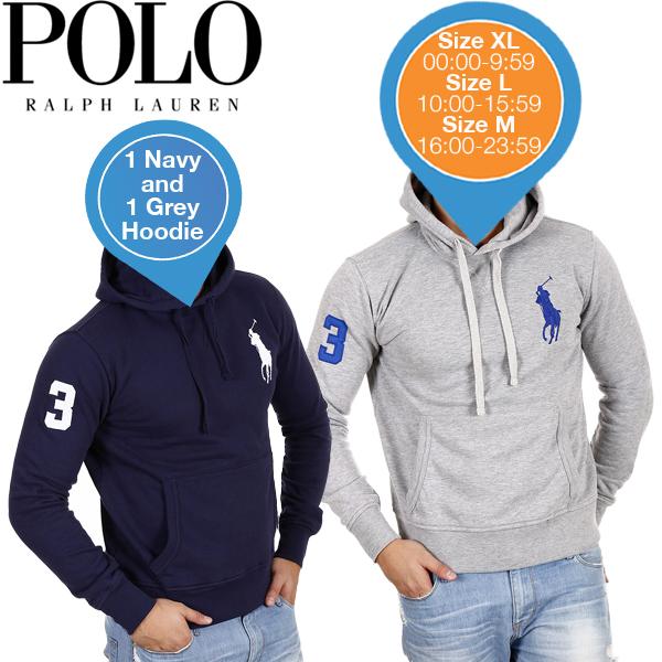 iBood Health & Beauty - 2 Ralph Lauren Hoodies iBood Health & Beauty - 2 Ralph Lauren Hoodies