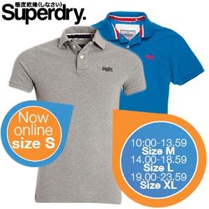 iBood Health & Beauty - 2 Superdry Classic Pique Poloshirts, in kleuren: Grijs en blauw