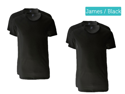 iBood Health & Beauty - 4pack Alan Red James & Dean T-shirts