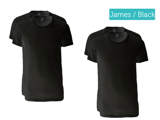 iBood Health & Beauty - 4pack Alan Red James & Dean T-shirts iBood Health & Beauty - 4pack Alan Red James & Dean T-shirts