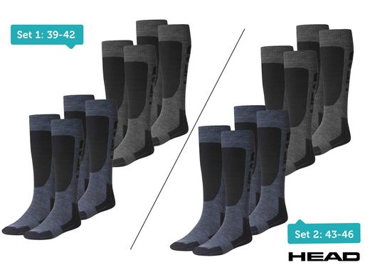 iBood Health & Beauty - 4-pack HEAD ski-sokken iBood Health & Beauty - 4-pack HEAD ski-sokken