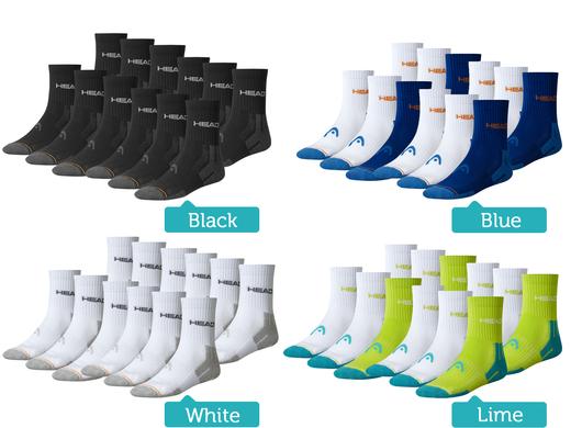 iBood Health & Beauty - 6 paar HEAD Performance sportsokken (short or normal) iBood Health & Beauty - 6 paar HEAD Performance sportsokken (short or normal)