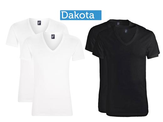 iBood Health & Beauty - Alan Red Basic T-Shirts Duopack iBood Health & Beauty - Alan Red Basic T-Shirts Duopack