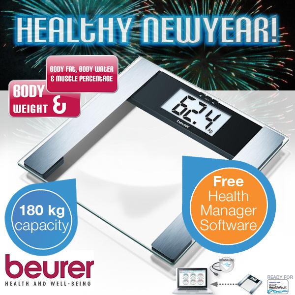 iBood Health & Beauty - Beurer USB lichaamsanalyse weegschaal