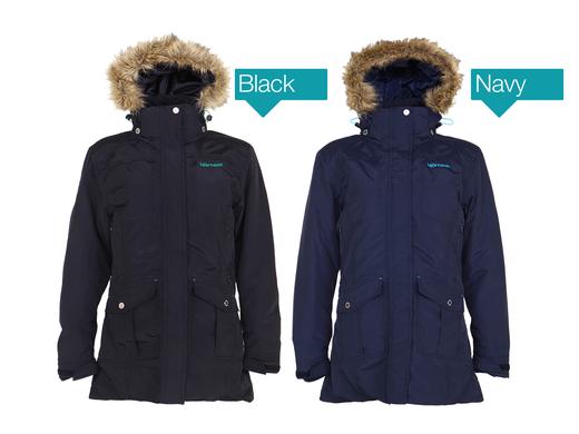 iBood Health & Beauty - Bjornson Malin dameswinterjas met faux fur bontkraag iBood Health & Beauty - Bjornson Malin dameswinterjas met faux fur bontkraag