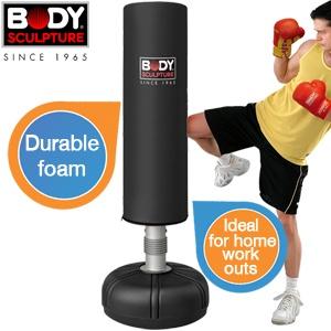 iBood Health & Beauty - Body Sculpture staande bokspaal - 175 cm hoog, diameter 35 cm ? ideaal voor thuis trainen! iBood Health & Beauty - Body Sculpture staande bokspaal - 175 cm hoog, diameter 35 cm ? ideaal voor thuis trainen!