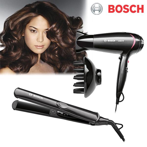 iBood Health & Beauty - Bosch Föhn en Stijltang iBood Health & Beauty - Bosch Föhn en Stijltang