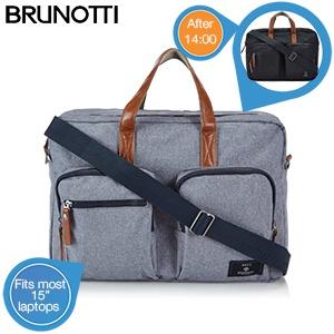 iBood Health & Beauty - Brunotti Reporter schoudertas, grijs - voor al je spullen en laptops tot 15"- online tot 13:59 iBood Health & Beauty - Brunotti Reporter schoudertas, grijs - voor al je spullen en laptops tot 15"- online tot 13:59