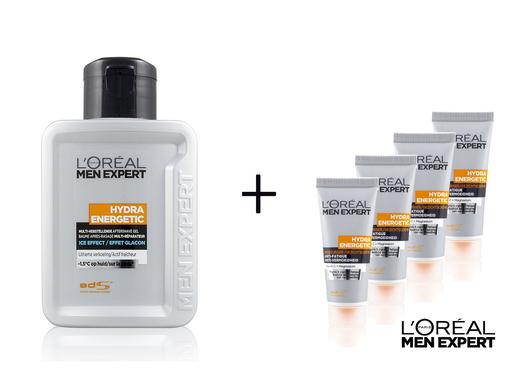 iBood Health & Beauty - Combi-pack L'Oréal Paris Men Expert aftershave gel en dagcrème iBood Health & Beauty - Combi-pack L'Oréal Paris Men Expert aftershave gel en dagcrème