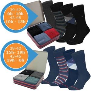 iBood Health & Beauty - Combipack Tommy Hilfiger unisex sokken in giftbox maat 39-42 (00:00 - 09:59)