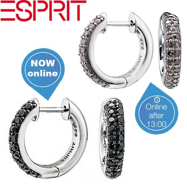 iBood Health & Beauty - Esprit Creolen oorbellen - Black iBood Health & Beauty - Esprit Creolen oorbellen - Black