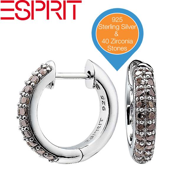 iBood Health & Beauty - Esprit Creolen oorbellen - Smokey iBood Health & Beauty - Esprit Creolen oorbellen - Smokey