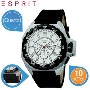 iBood Health & Beauty - Esprit sportief herenhorloge met leren band iBood Health & Beauty - Esprit sportief herenhorloge met leren band
