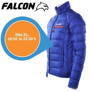 iBood Health & Beauty - Falcon Hunter all-season jack blauw maat XL