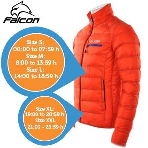 iBood Health & Beauty - Falcon Hunter all-season jack Oranje maat S