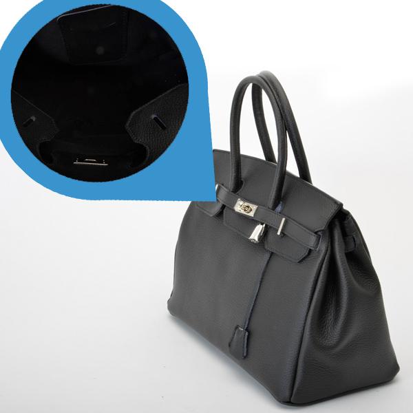 iBood Health & Beauty - Fraaie kalfslederen tas - Zwart iBood Health & Beauty - Fraaie kalfslederen tas - Zwart