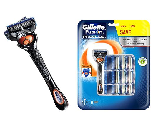 iBood Health & Beauty - Gillette Fusion ProGlide met Flexball-technologie en 10 mesjes iBood Health & Beauty - Gillette Fusion ProGlide met Flexball-technologie en 10 mesjes