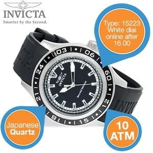 iBood Health & Beauty - Invicta herenhorloge, waterdicht tot 10 ATM iBood Health & Beauty - Invicta herenhorloge, waterdicht tot 10 ATM