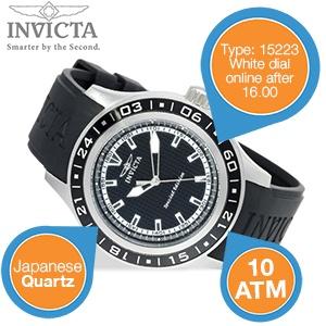 iBood Health & Beauty - Invicta herenhorloge, waterdicht tot 10 ATM