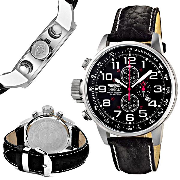 iBood Health & Beauty - Invicta horloge Force Lefty Black