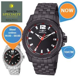 iBood Health & Beauty - Invicta Specialty 15203 herenhorloge (online tot 16:00)