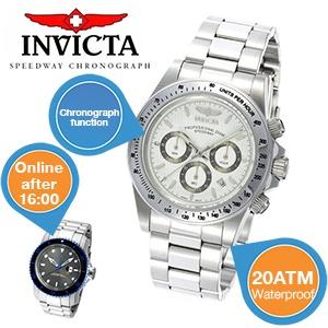 iBood Health & Beauty - Invicta Speedway Chronograph 9211 Quartz Horloge (online van 00.00 t/m 15.59) iBood Health & Beauty - Invicta Speedway Chronograph 9211 Quartz Horloge (online van 00.00 t/m 15.59)