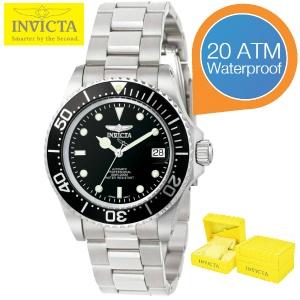 iBood Health & Beauty - Invicta Stainless Steel Pro Diver 200m Horloge met Auto Wind Mechanisme iBood Health & Beauty - Invicta Stainless Steel Pro Diver 200m Horloge met Auto Wind Mechanisme