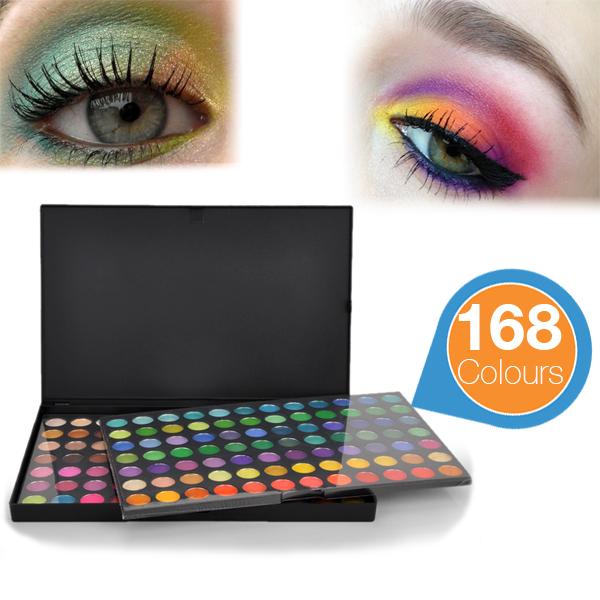 iBood Health & Beauty - Make-up Palette 168 kleuren iBood Health & Beauty - Make-up Palette 168 kleuren