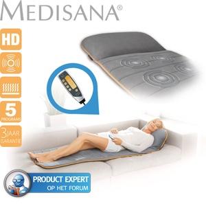 iBood Health & Beauty - Medisana Fleece-massagemat met kussen en warmtefunctie iBood Health & Beauty - Medisana Fleece-massagemat met kussen en warmtefunctie