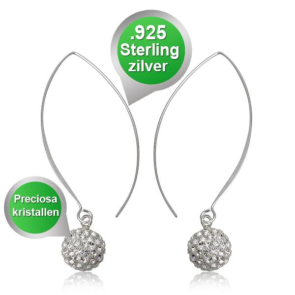 iBood Health & Beauty - Oorbellen met preciosa kristallen iBood Health & Beauty - Oorbellen met preciosa kristallen