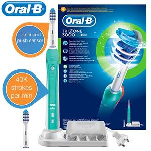 iBood Health & Beauty - Oral B Tri-Zone 3000 iBood Health & Beauty - Oral B Tri-Zone 3000